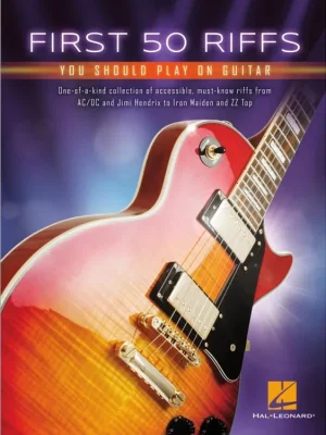 Výprodej Noty pro kytaru First 50 Riffs You Should Play on Guitar