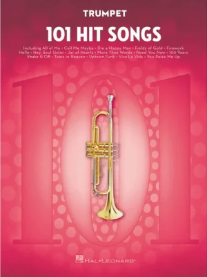 Noty pro trubku 101 Hit Songs Pouze Dnes