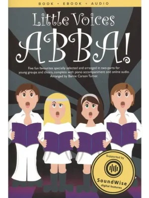 Little Voices - ABBA + Audio Online / 2-PARTS + klavír/akordy Akce