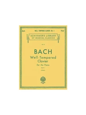 Johann Sebastian Bach-Dobře temperovaný klavír I Vysoce Kvalitní