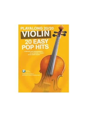 Aktuální Noty na housle - Playalong 20/20 Violin - 20 Easy Pop Hits