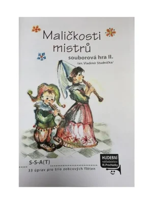 Noty na zobcovou flétnu - Maličkosti mistrů Nízká Cena