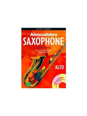 Dokud Zásoby Vydrží Noty na saxofon - Abracadabra Saxophone Alto + 2 CD´s