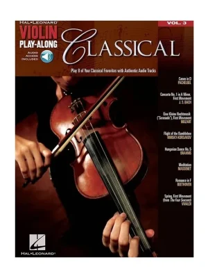 Akční Nabídka Violin Classical Play Along Volume 3 + Audio Online