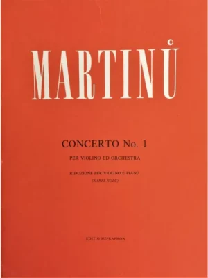 Levný Bohuslav Martinů - Concerto No. 1 pro housle a orchestr