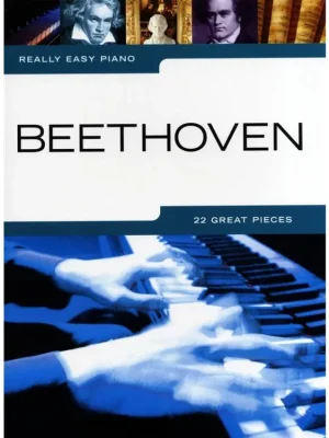 Cenově Výhodný Really Easy Piano Beethoven - 22 hitů