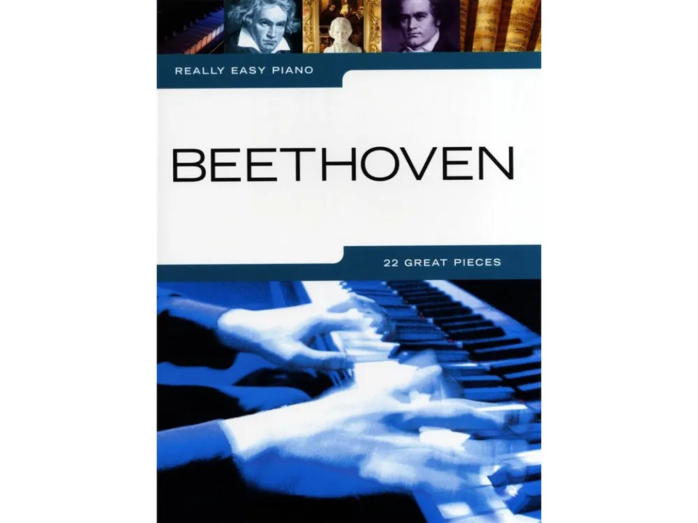 Cenově Výhodný Really Easy Piano Beethoven - 22 hitů
