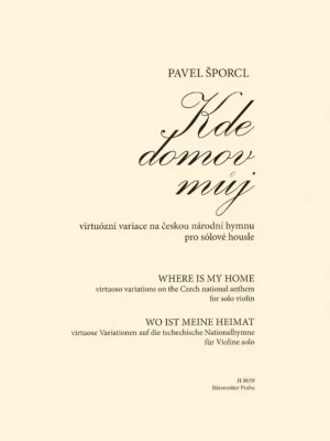 Pavel Šporcl - Kde domov můj Akční Nabídka