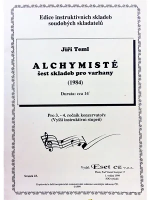 Jiří Teml - Alchymisté Tovární Cena