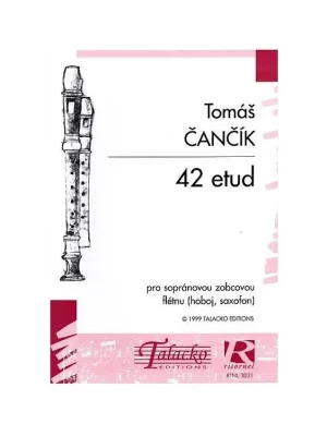 Koupit Online 42 etud pro sopránovou flétnu (hoboj,saxofon) - Tomáš Čančík