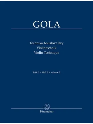 Nakupujte Hned Zdeněk Gola - Technika houslové hry 2