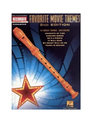 Favorite Movie Themes (2nd edition) - Recorder Songbook Levný