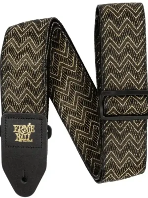 Ihned K Objednání 5626 Ernie Ball Classic Jacquard Guitar/Bass Strap - Golden Waves - kytarový pás - 1ks