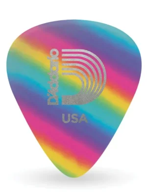 Akční Nabídka D'Addario Rainbow Celluloid Guitar Picks 25 pack, Light
