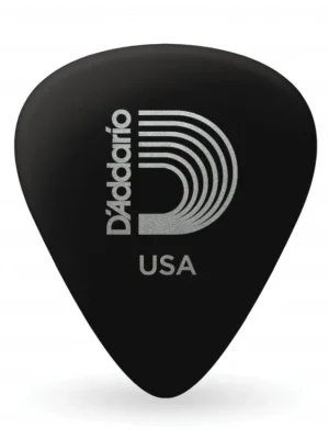 D'Addario Black Celluloid Guitar Picks, 10 pack, Medium Aktuální