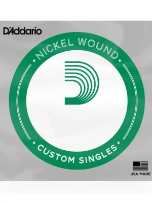Bezpečná Platba D'Addario PNG035 Pure Nickel Electric Guitar Single String, .035