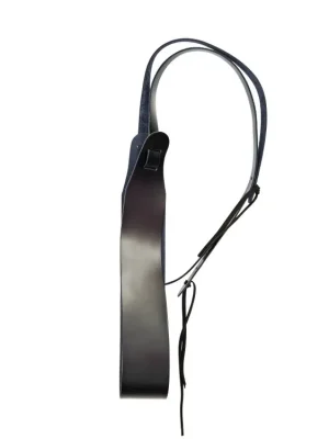 D'Addario Classic Leather Banjo Strap, Black Značkový