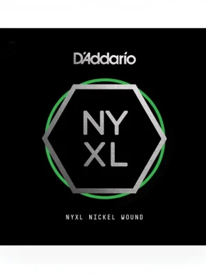 D'Addario NYNW028 NYXL Nickel Wound Electric Guitar Single String, .028 Poslední Šance