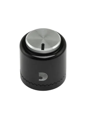 D'Addario LokNob Pro Large - Black/Silver Oblíbený