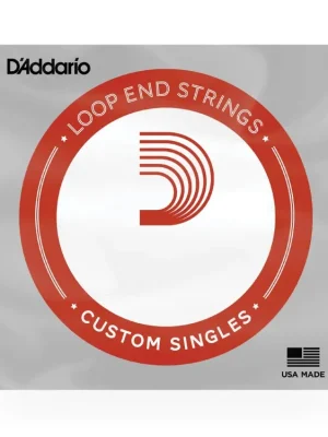D'Addario LE028W Nickel Wound Loop End Single String, .028 Cenově Výhodný