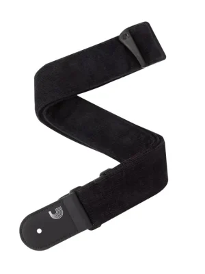 Bezpečná Platba D'Addario Corduroy Woven Guitar Strap , Black