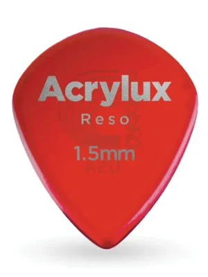D'Addario Acrylux Reso Jazz Guitar Pick 1.5MM, 3-pack Must-Have