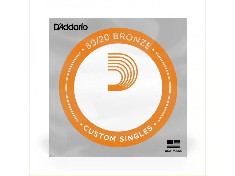 Jen Po Omezenou Doba D'Addario BW026 Bronze Wound Acoustic Guitar Single String, .026