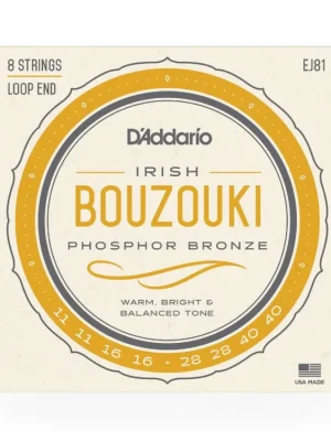 Bezpečná Platba D'Addario EJ81 Irish Bouzouki Strings