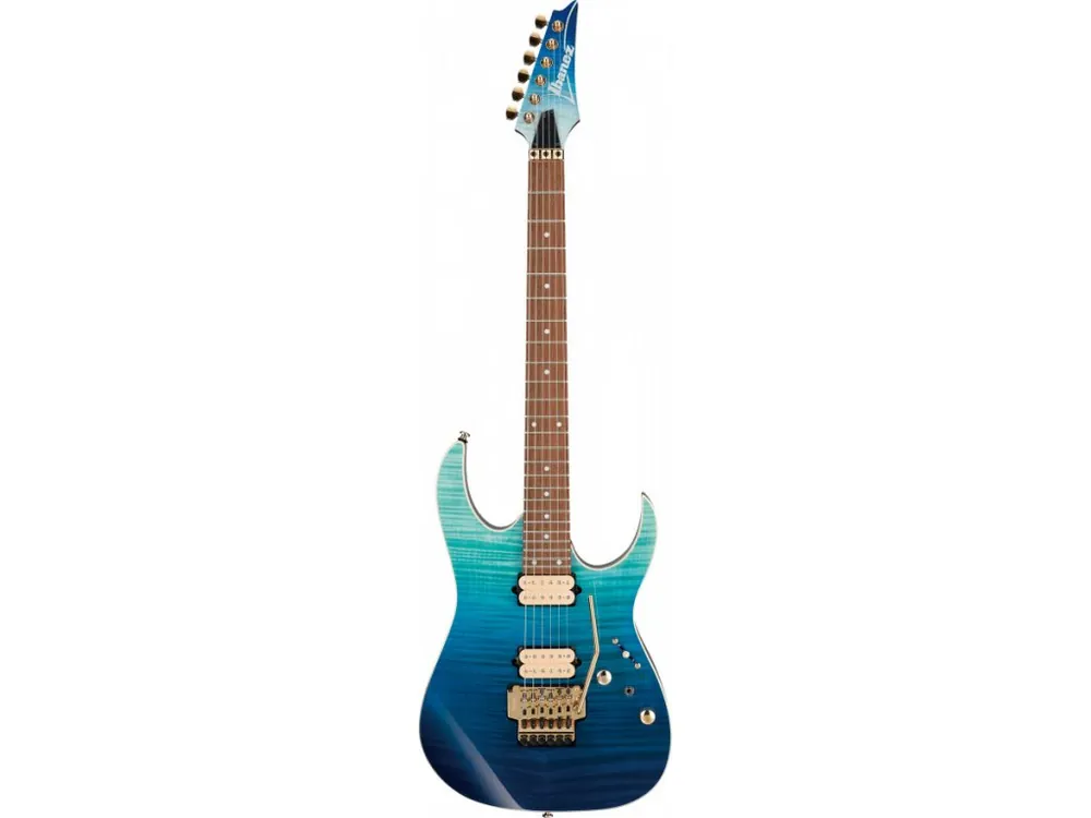 Nová Kolekce Ibanez RG420 HPFM BRG, Blue Reef Gradation