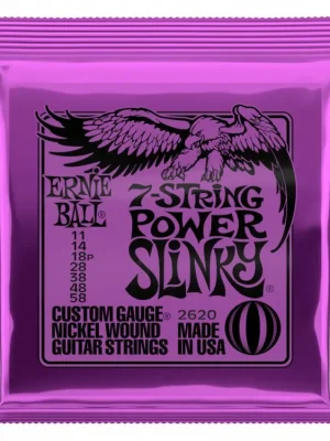 Vrácení Zdarma Struny na kytaru Ernie Ball 7-string Power Slinky EB 2620
