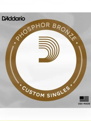 Levný D'Addario PBB045 Phosphor Bronze Acoustic Bass Single Strings Long Scale, .045