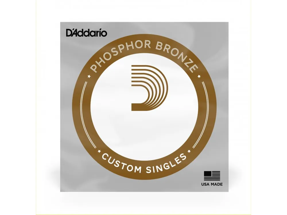 Levný D'Addario PBB045 Phosphor Bronze Acoustic Bass Single Strings Long Scale, .045