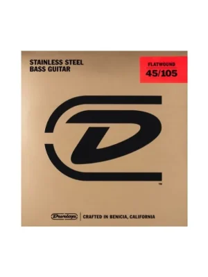 Hit Sezóny DUNLOP DBFS45105S FLATWOUND BASS 45-105