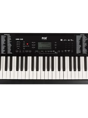 Sezónní Sleva Klávesy s dynamikou úhozu FOX 168 BK