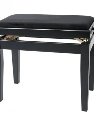 Gewa Deluxe - Černý mat - Klavírní stolička Nejprodávanější