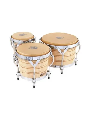 Odeslání Ihned Latin Percussion Generation III Triple Wood Bongos LP202-AW - Siam Oak, natur