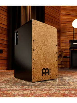 Odeslání Ihned TAMA - PICKUP CAJON PROF.WOODCR.MEINL, BALTIC BIRCH BODY, MAKAH-BURL FRONTPLATE PWCP100MB