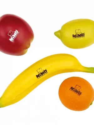 Akční Cena TAMA - BOTANY SHAKER SET FRUITSNINO, APPLE, LEMON, ORANGE, BANANA, SET OF 4 PCS NINOSET100