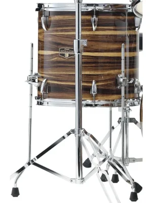 Pouze Dnes TAMA - TAMA Imperialstar, Floor Tom, 1816, Chrome-HW, Coffee Teak Wrap IEF18D-CTW