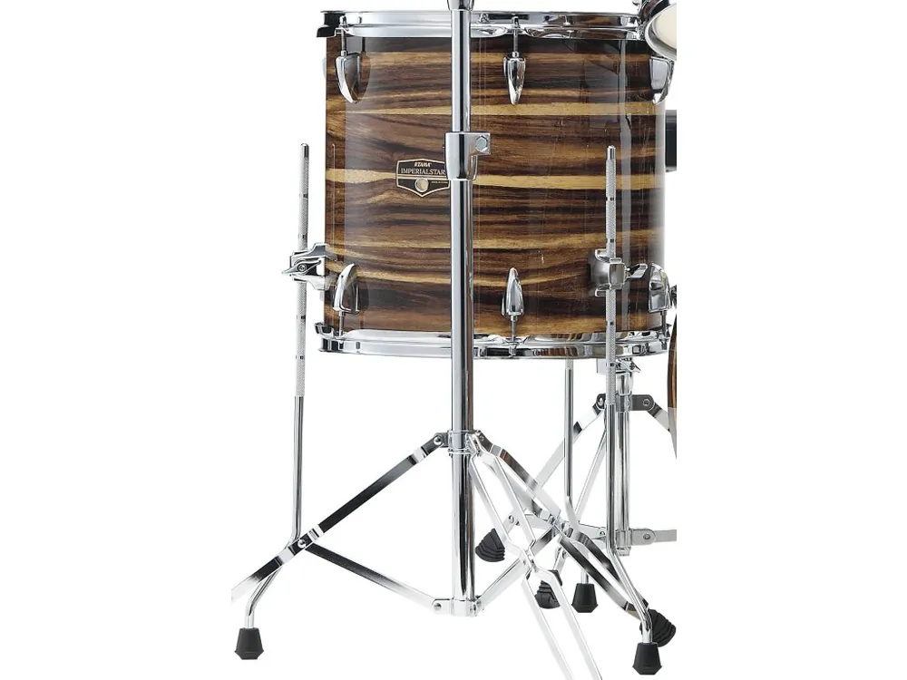 Pouze Dnes TAMA - TAMA Imperialstar, Floor Tom, 1816, Chrome-HW, Coffee Teak Wrap IEF18D-CTW