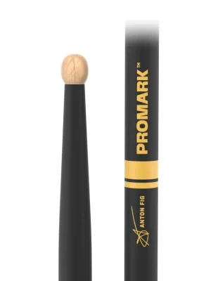 Nízká Cena ProMark Anton Fig ActiveGrip Hickory Drumstick, Wood Tip