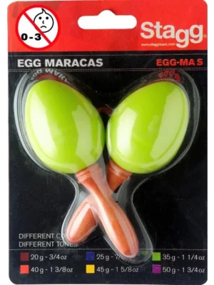 Must-Have Maracas vajíčka Stagg EGG-MA S/GR