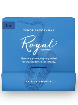 Royal by D'Addario Tenor Saxophone Reeds, #1.5, 25-Count Single Reeds Nízká Cena
