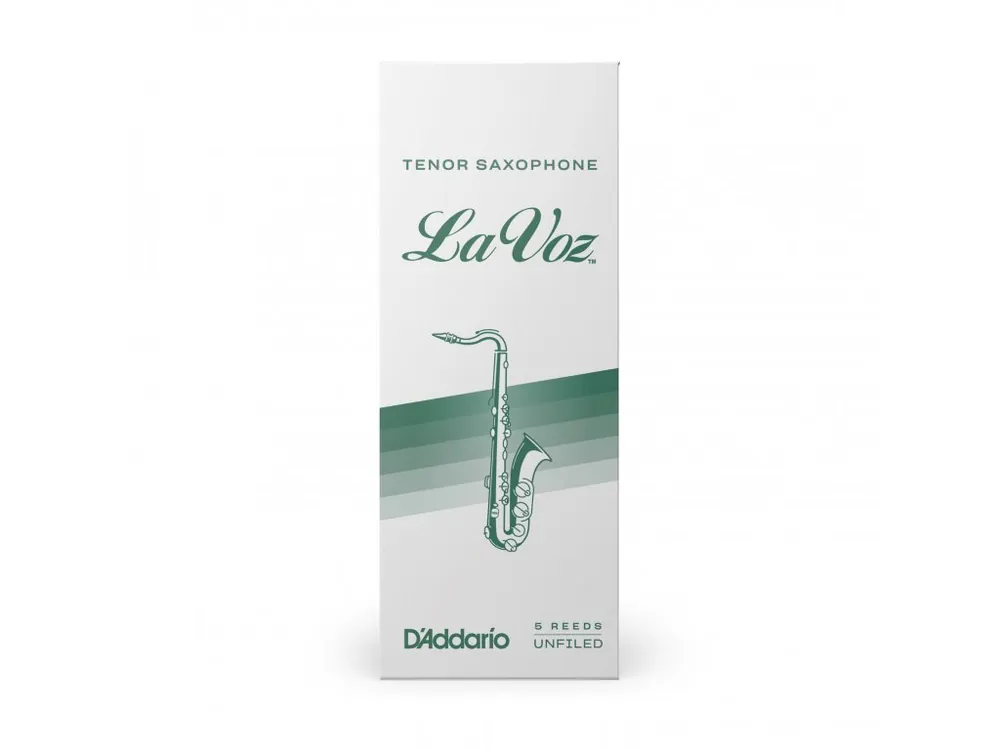 Časově Omezené La Voz Tenor Saxophone Reeds, Medium Hard, 5 Pack