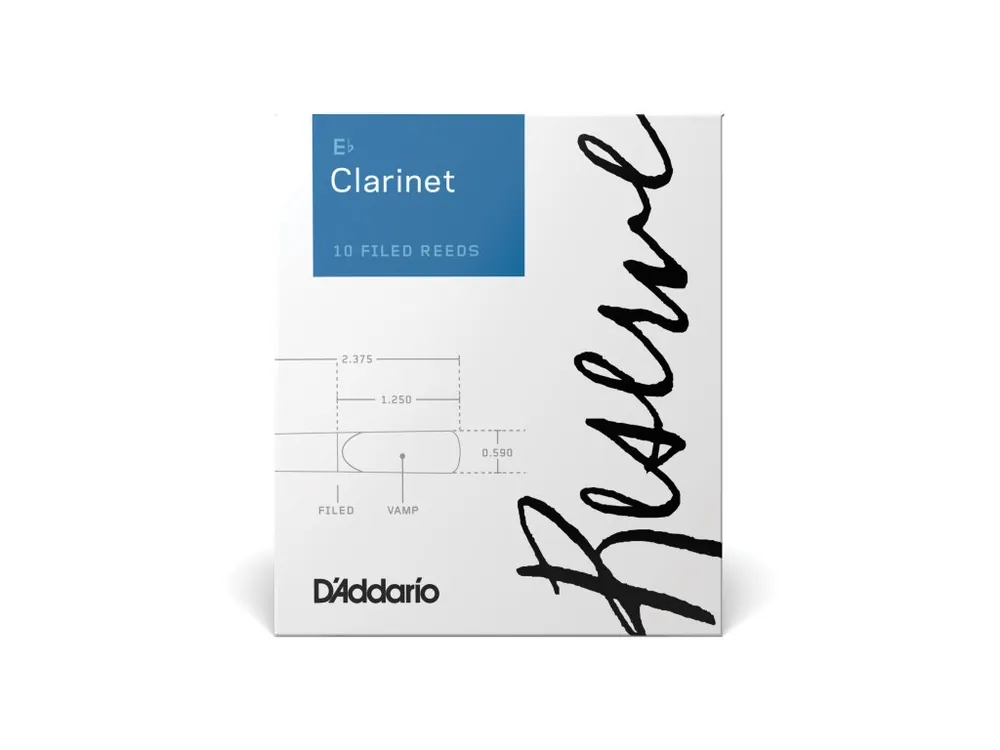 Horká Nabídka D'Addario Reserve Eb Clarinet Reeds, Box of 10, Strength 3.5+