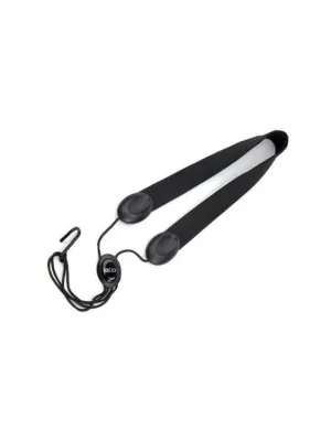Sezónní Sleva Popruh na saxofon Rico Soprano/Alto, Black Nylon SJA11