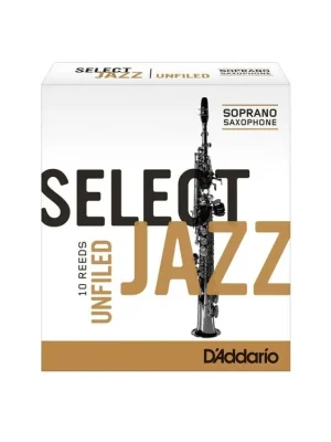 Omezená Nabídka Plátek na sopránový saxofon RICO Select Jazz č.4M Unfiled
