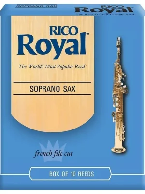 Plátek na sopránový saxofon RICO ROYAL č.4 Vysoce Kvalitní