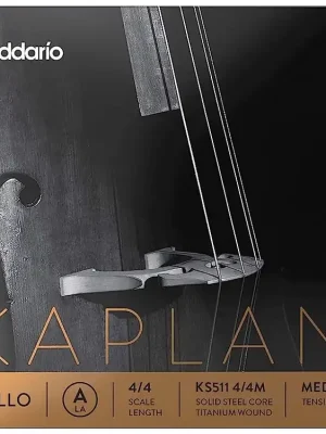 Ověřený D'Addario Kaplan Cello Single A String, 4/4 Scale, Medium Tension