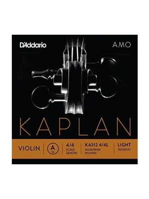 Dokud Zásoby Vydrží D'Addario Kaplan Amo Violin A String, 4/4 Scale, Light Tension